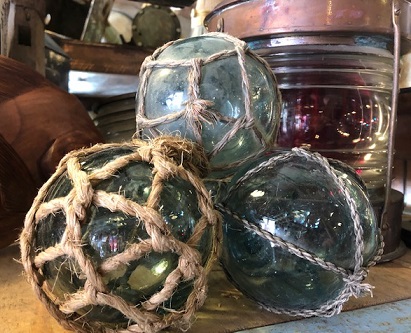 Glass Floats - Nautical Antique Warehouse